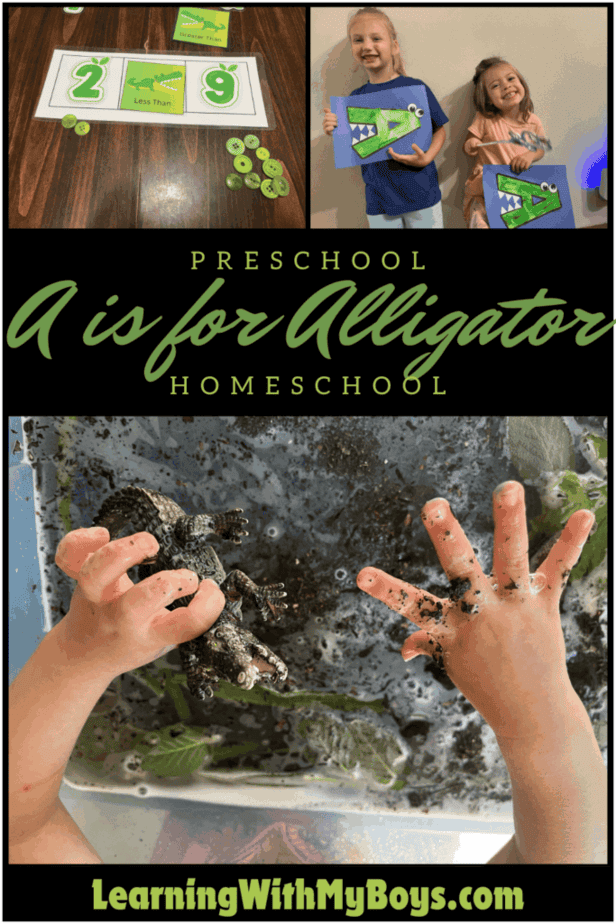 A is for Apple (preschool) – Learning With My Boys