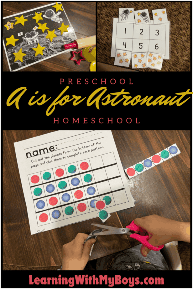 A is for Apple (preschool) – Learning With My Boys