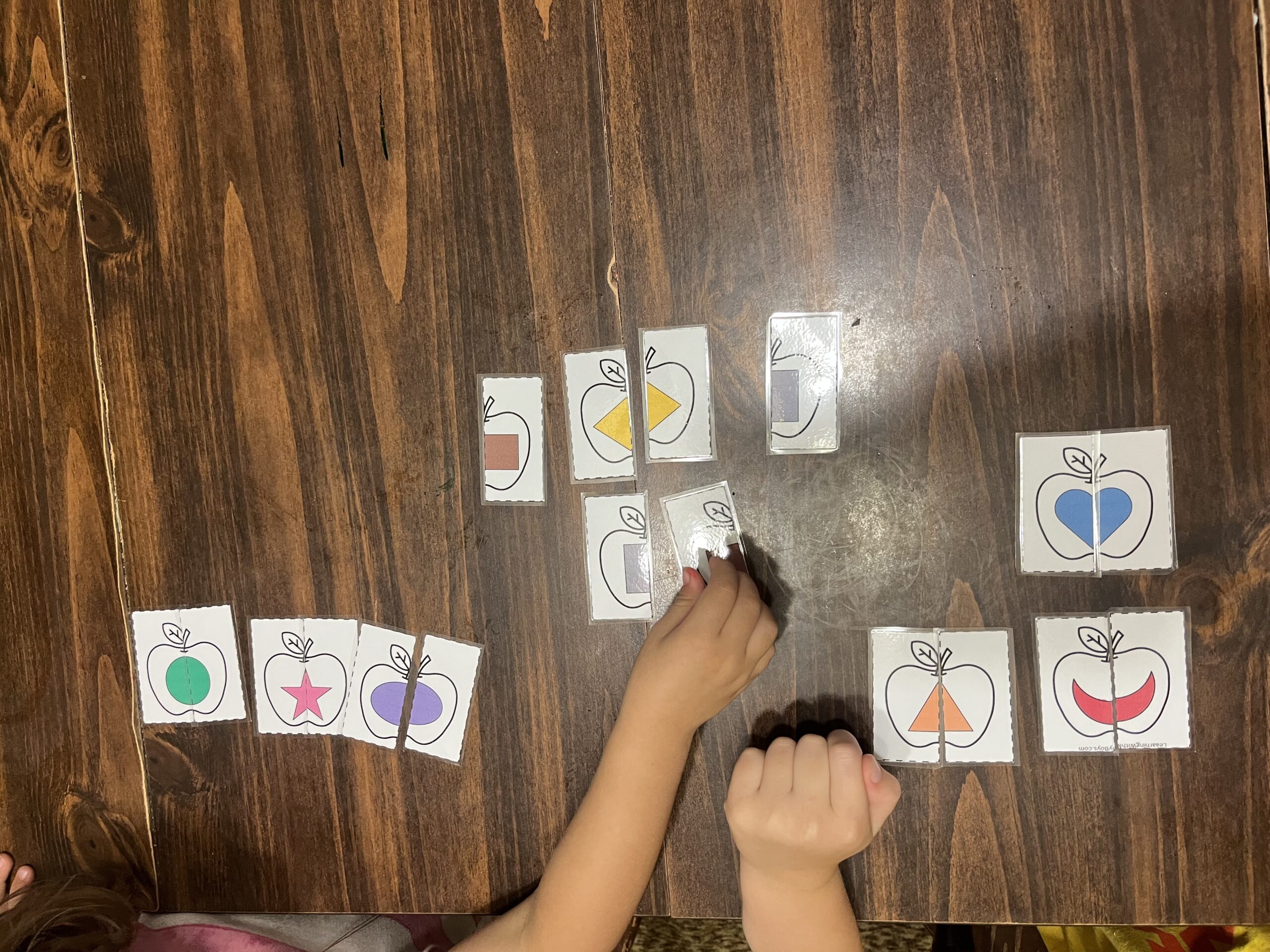 A is for Apple (preschool) – Learning With My Boys