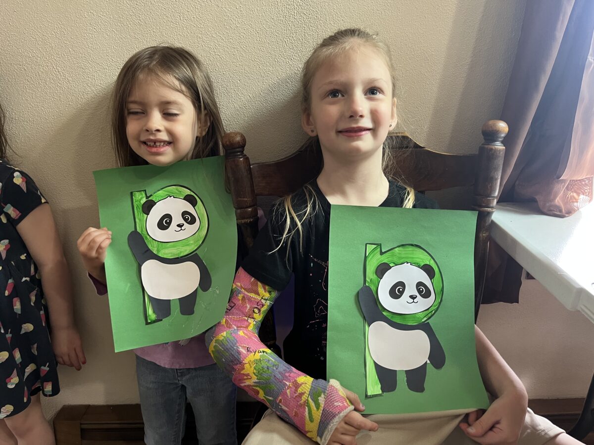 P is for Panda (preschool)
