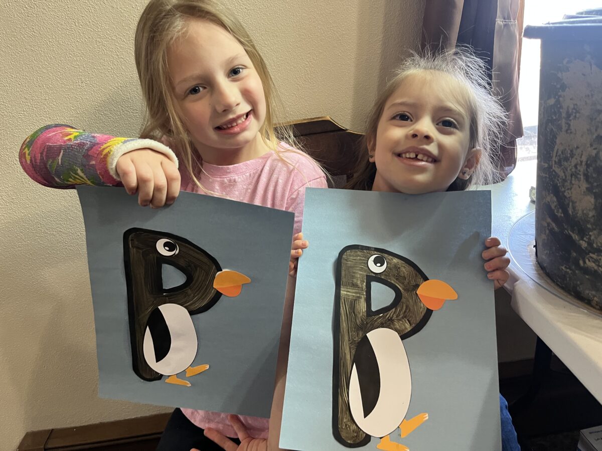 P is for Penguin (preschool)