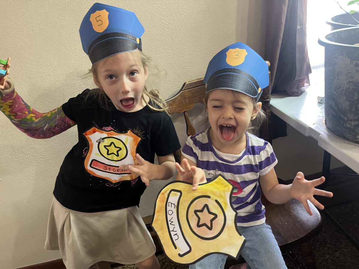 P is for Police Officer (preschool)