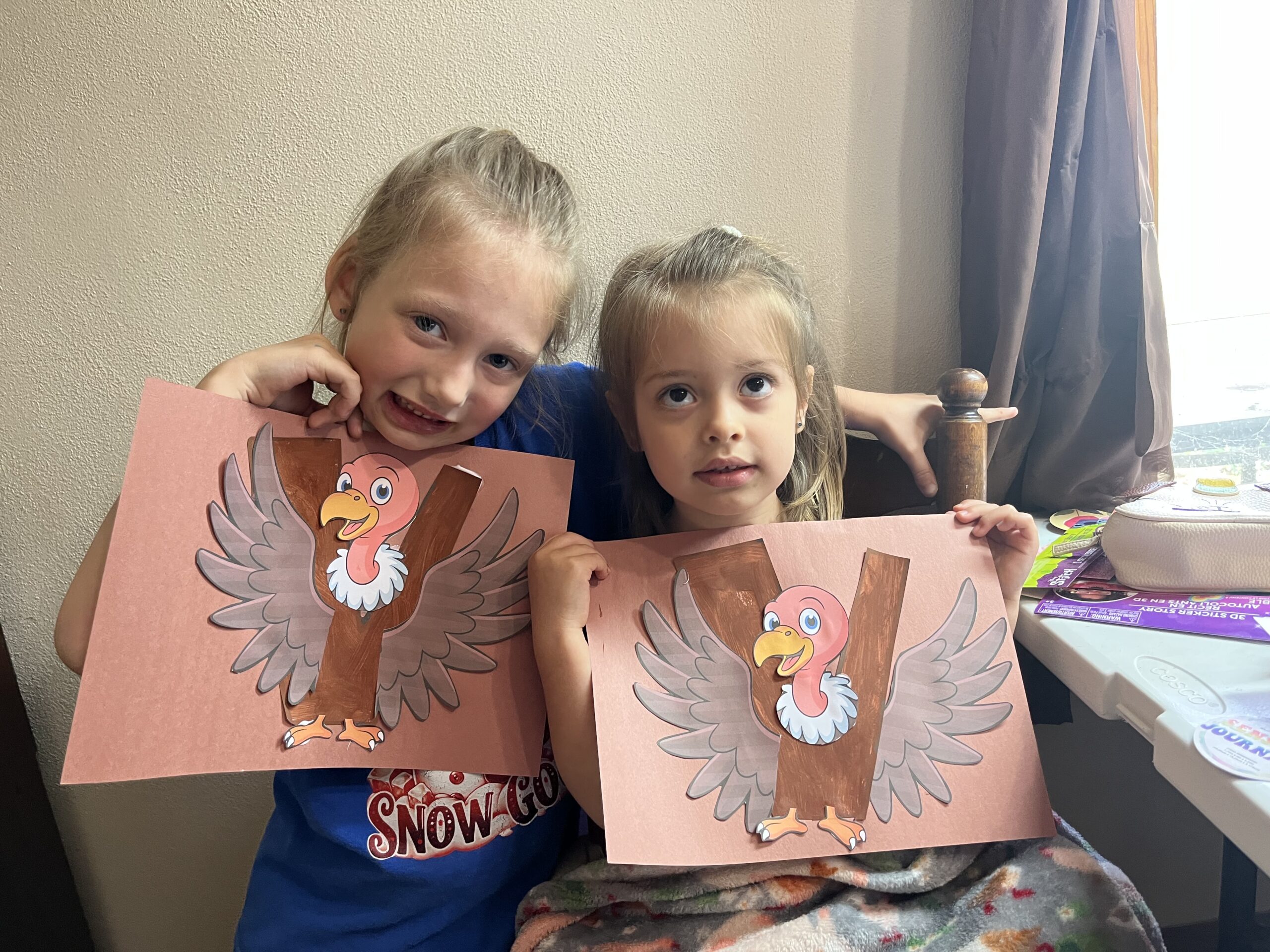 V is for Vulture (preschool)